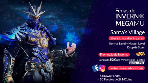 Novidades de Julho no MEGAMU Novidades de Julho no MEGAMU
